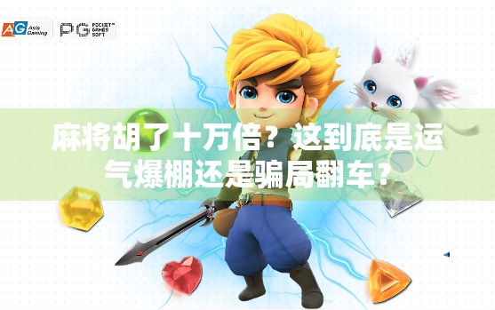 麻将胡了十万倍?这到底是运气爆棚还是骗局翻车?