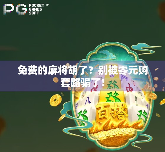 免费的麻将胡了?别被零元购套路骗了!