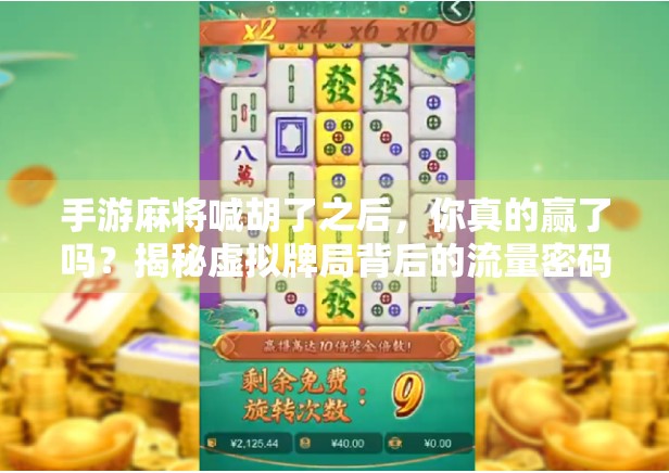手游麻将喊胡了之后,你真的赢了吗?揭秘虚拟牌局背后的流量密码与人性陷阱