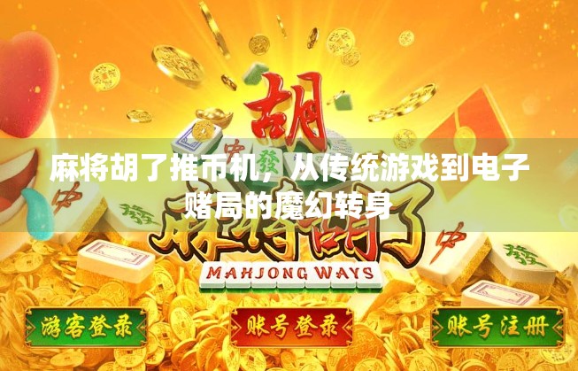 麻将胡了推币机,从传统游戏到电子赌局的魔幻转身