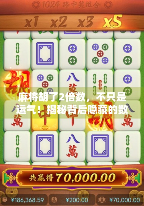 麻将胡了2倍数，不只是运气！揭秘背后隐藏的数学逻辑与玩家心理博弈