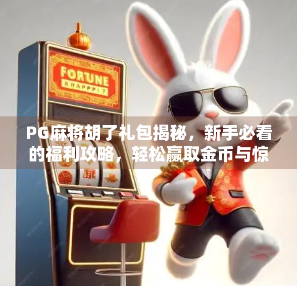 PG麻将胡了礼包揭秘，新手必看的福利攻略，轻松赢取金币与惊喜！