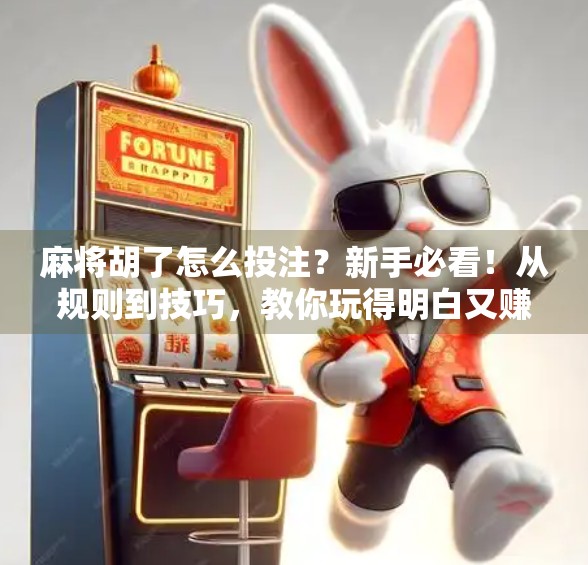 麻将胡了怎么投注？新手必看！从规则到技巧，教你玩得明白又赚得开心！