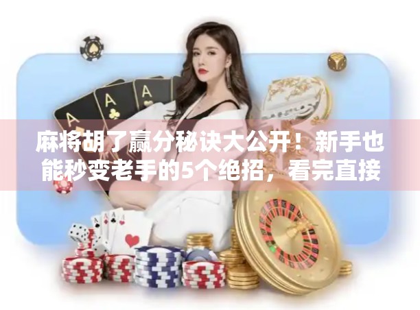 麻将胡了赢分秘诀大公开！新手也能秒变老手的5个绝招，看完直接上桌不怂！