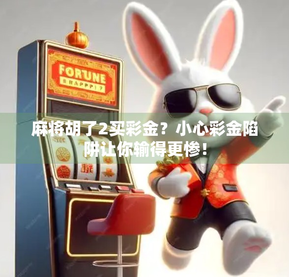 麻将胡了2买彩金？小心彩金陷阱让你输得更惨！