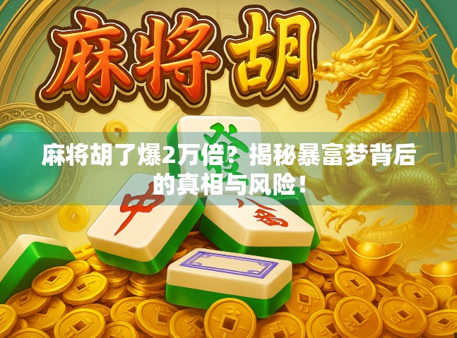 麻将胡了爆2万倍？揭秘暴富梦背后的真相与风险！