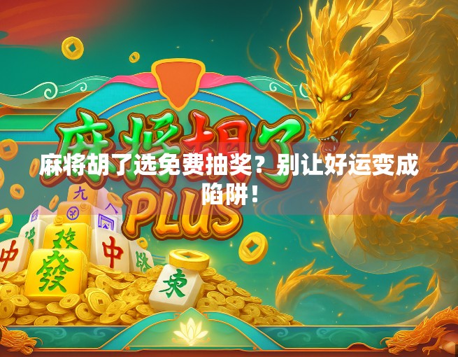 麻将胡了选免费抽奖？别让好运变成陷阱！