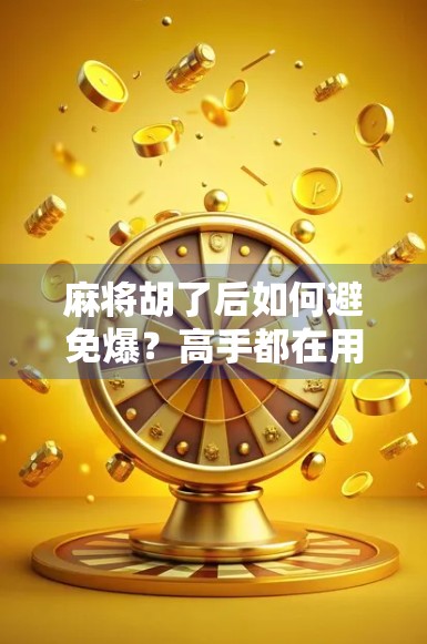 麻将胡了后如何避免爆？高手都在用的稳赢策略，看完少输一半！