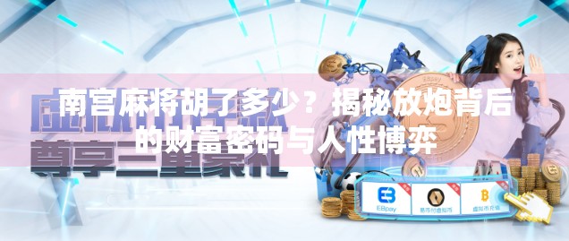 南宫麻将胡了多少？揭秘放炮背后的财富密码与人性博弈