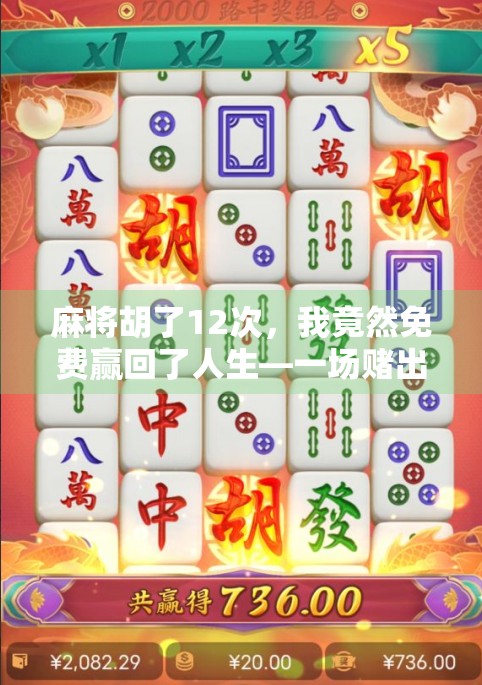 麻将胡了12次，我竟然免费赢回了人生—一场赌出来的清醒