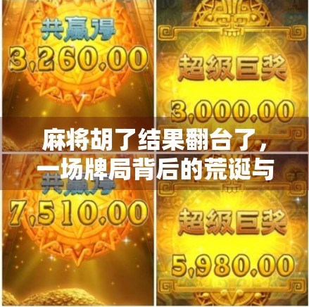 麻将胡了结果翻台了，一场牌局背后的荒诞与人性博弈