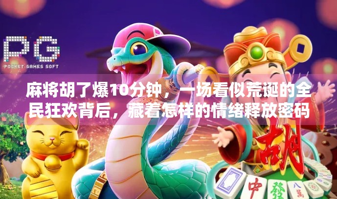 麻将胡了爆10分钟，一场看似荒诞的全民狂欢背后，藏着怎样的情绪释放密码？