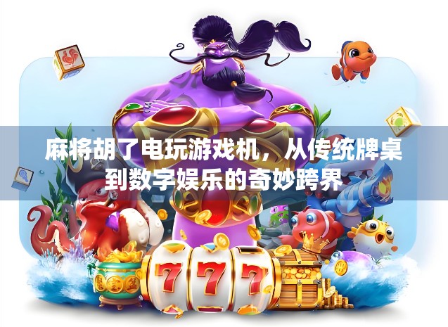 麻将胡了电玩游戏机,从传统牌桌到数字娱乐的奇妙跨界