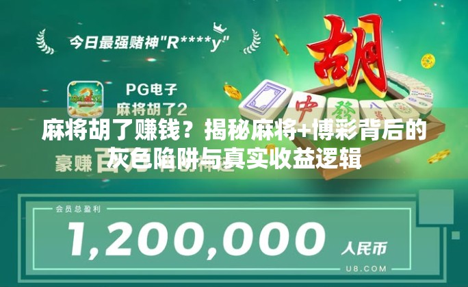 麻将胡了赚钱?揭秘麻将+博彩背后的灰色陷阱与真实收益逻辑 麻将胡了赚钱?揭秘麻将+博彩背后的灰色陷阱与真实收益逻辑