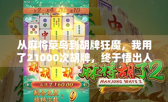 从麻将菜鸟到胡牌狂魔，我用了21000次胡牌，终于悟出人生真谛