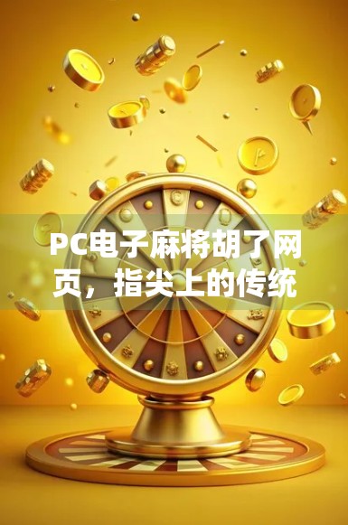 PC电子麻将胡了网页,指尖上的传统智慧,如何让老少皆宜的娱乐焕发新生? PC电子麻将胡了网页,指尖上的传统智慧,如何让老少皆宜的娱乐焕发新生?