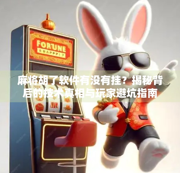 麻将胡了软件有没有挂?揭秘背后的技术真相与玩家避坑指南 麻将胡了软件有没有挂?揭秘背后的技术真相与玩家避坑指南
