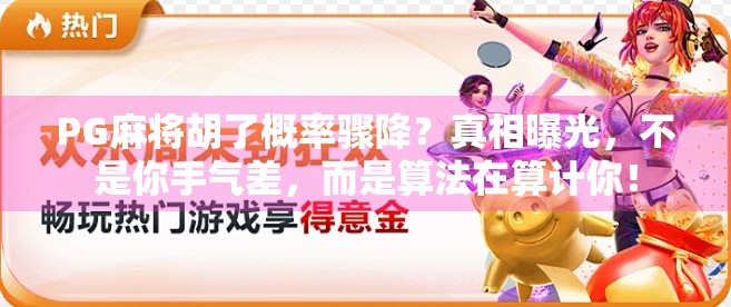 PG麻将胡了概率骤降？真相曝光，不是你手气差，而是算法在算计你！